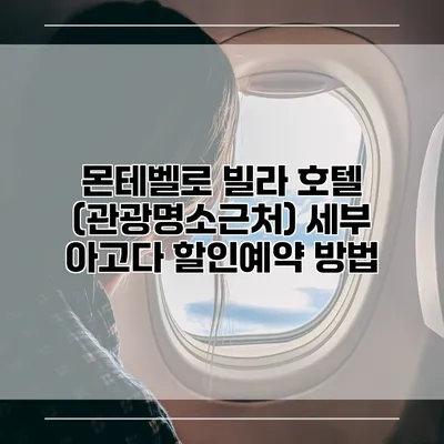몬테벨로 빌라 호텔 (관광명소근처) 세부 아고다 할인예약 방법